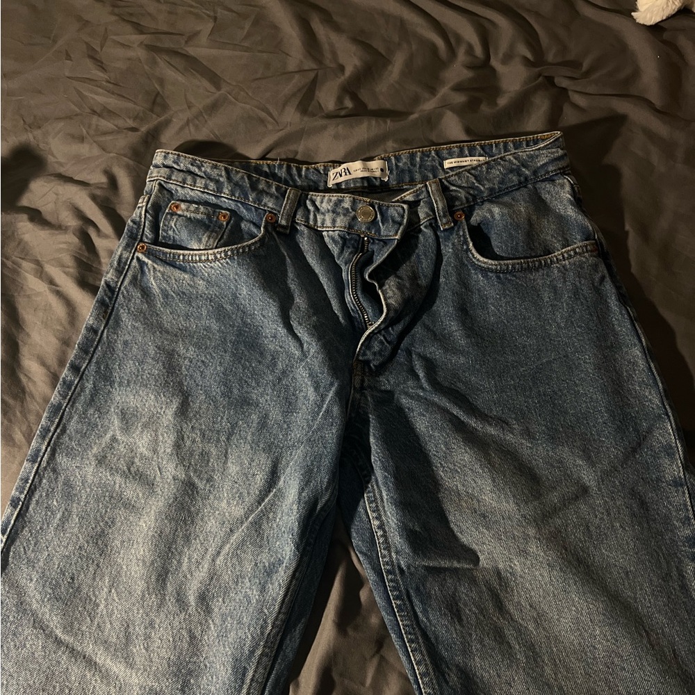Zara mid waist jeans